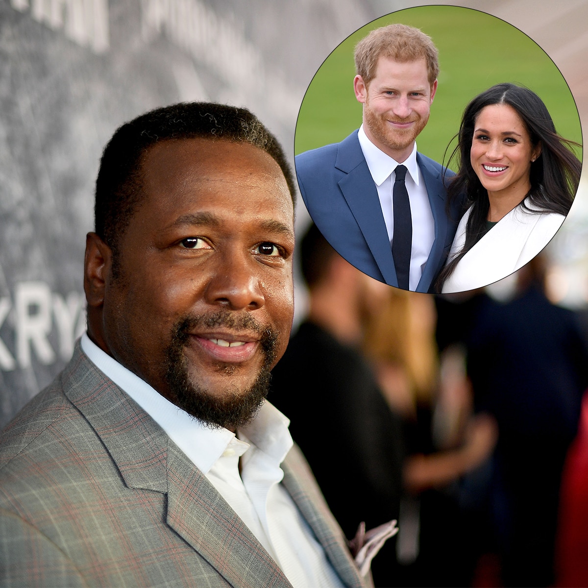 Wendell Pierce, Prince Harry, Meghan Markle Thumb