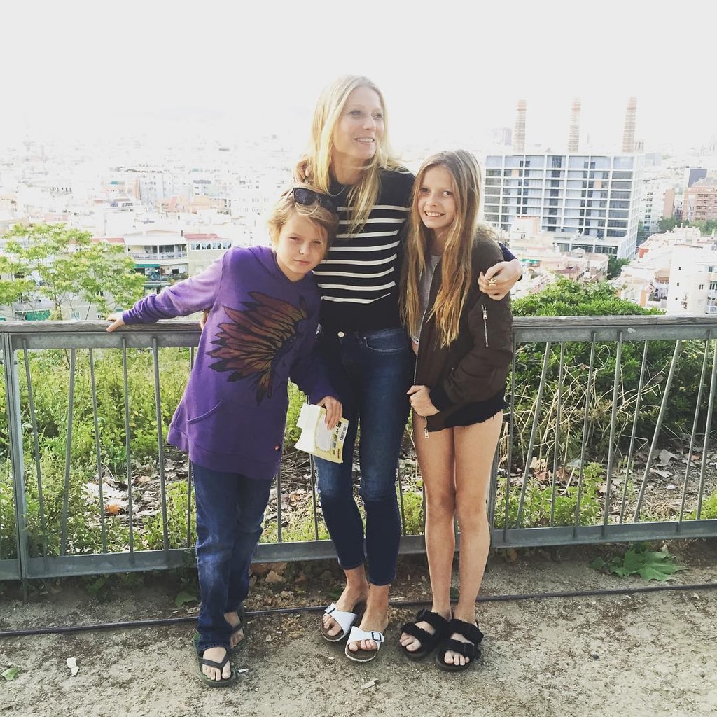 O que Gwyneth Paltrow mais se preocupa com seus filhos Apple e Moses