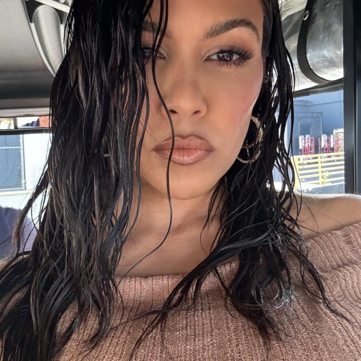Kourtney Kardashian Gives Glimpse of Baby Rocky on Spring Break