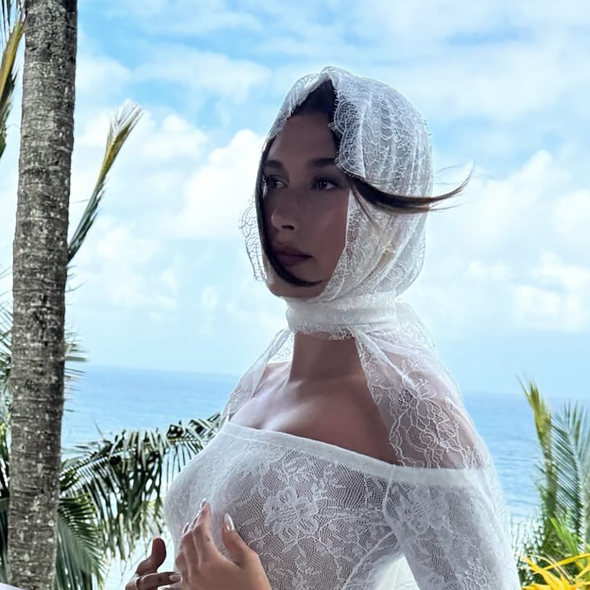 
                        Pregnant Hailey Bieber Shares Behind-the-Scenes Maternity Shoot Photo
                
