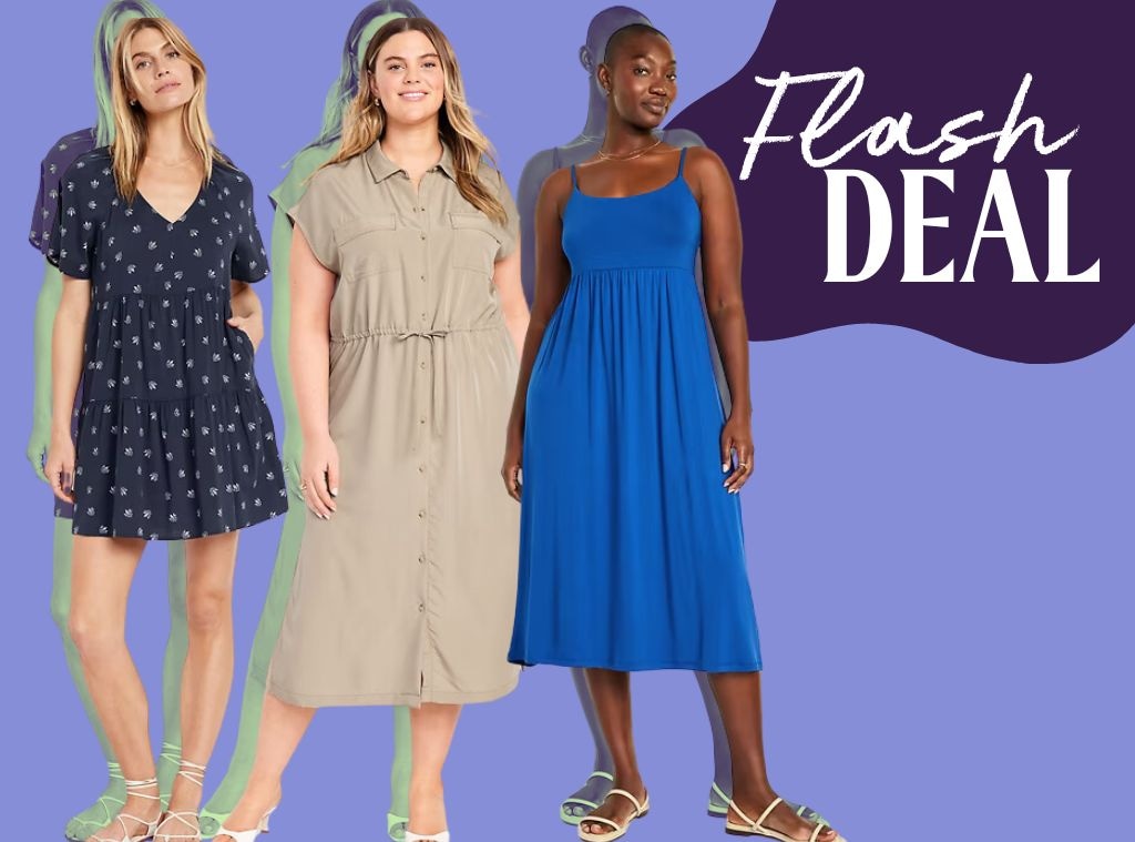 Get Old Navy Dresses for 50% off Today Only, Chic Styles Start at $12 Get Old Navy Dresses for 50% off Today Only, Chic Styles Start at $12