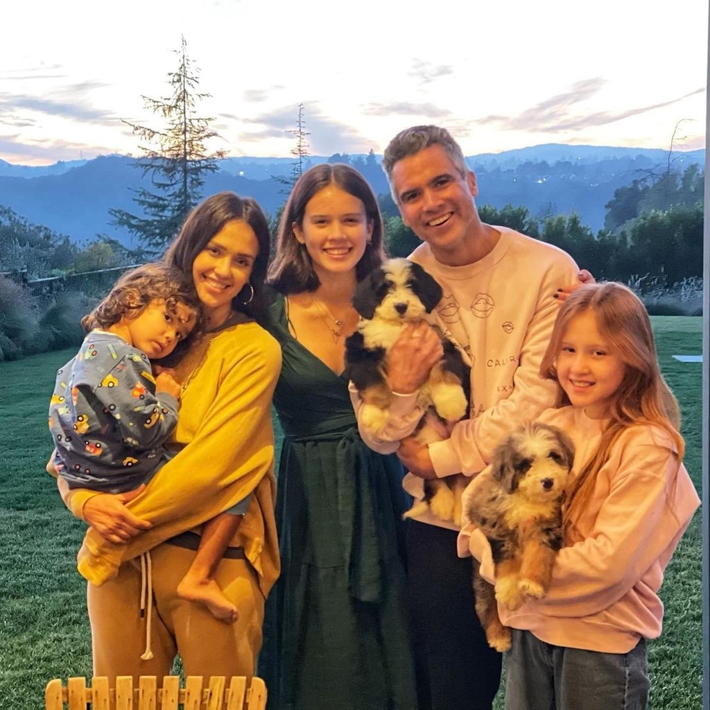 Jessica Alba, Honor Warren, Haven Warren, Cash Warren, Hayes Warren