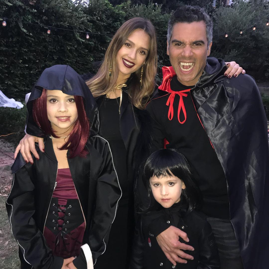 Jessica Alba, Cash Warren, Honor Warren, Haven Warren