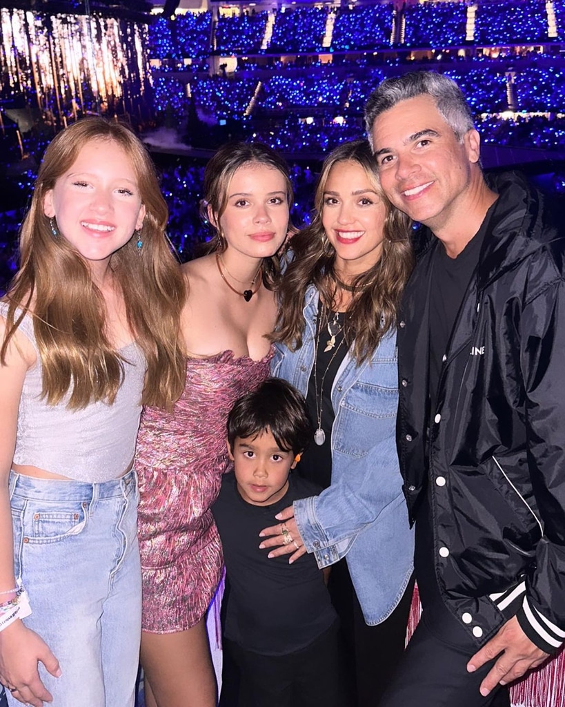 Jessica Alba, Cash Warren, Honor Warren, Haven Warren, Hayes Warren