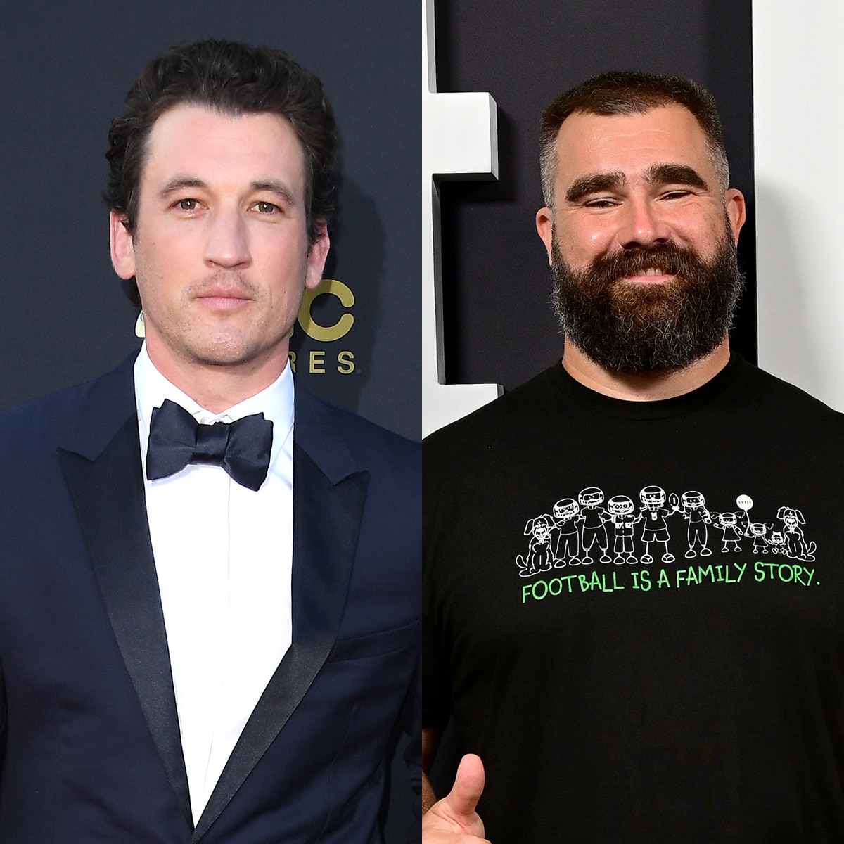 Jason Kelce, Miles Teller