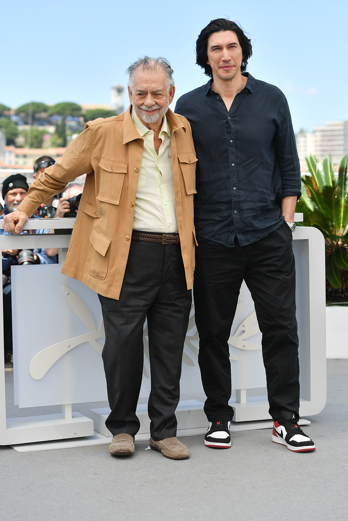 Francis Ford Coppola, Adam Driver, Megalopolis Photocall, 77th Annual Cannes Film Festival