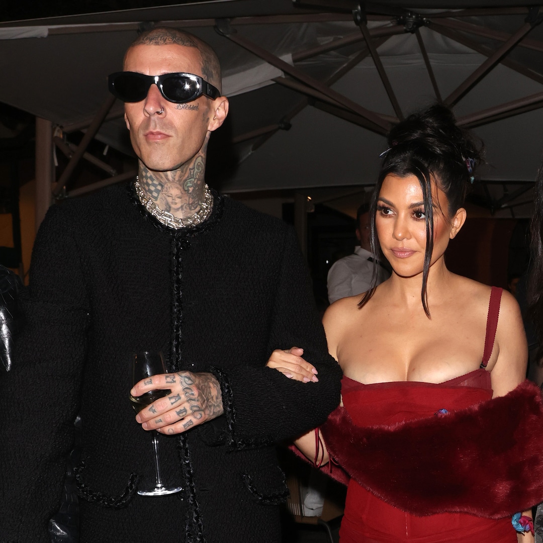 Това беше любов във въздуха през целия сватбен уикенд на Кортни