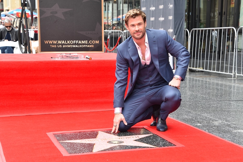 Chris Hemsworth, Walk of Fame