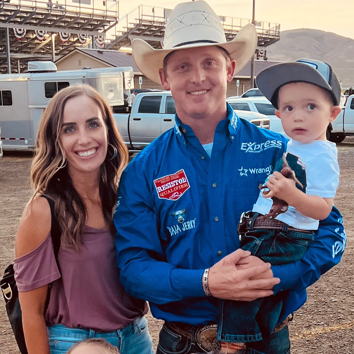 Rodeo Star Spencer Wright's 3-Year-Old Son Wakes Up After Accident thumbnail