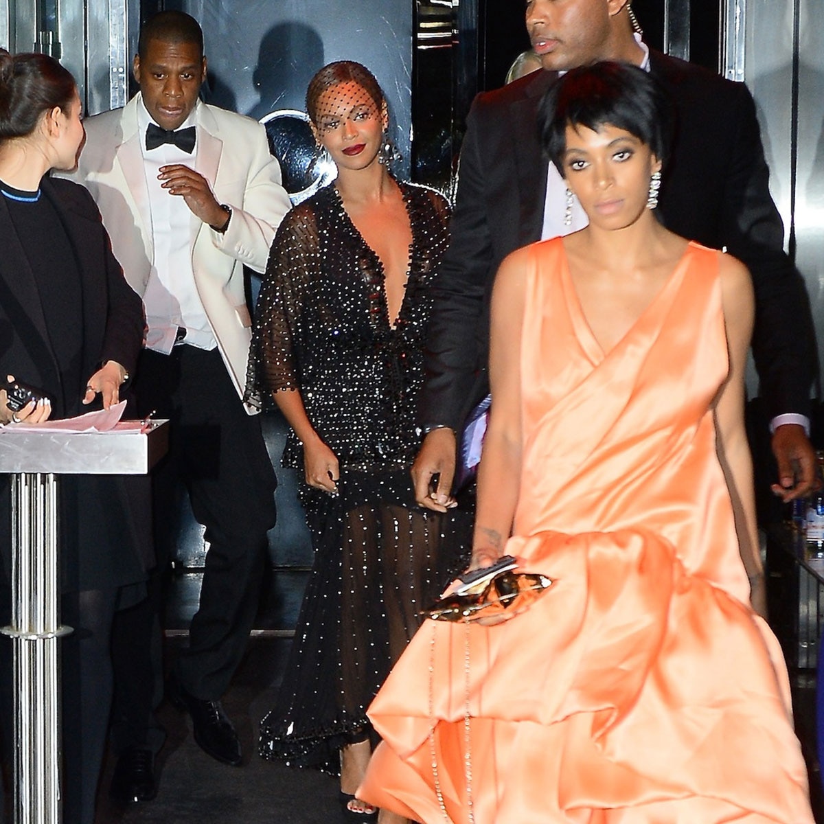 Beyonce, Jay-Z, Solange Knowles, Met Gala After-Party
