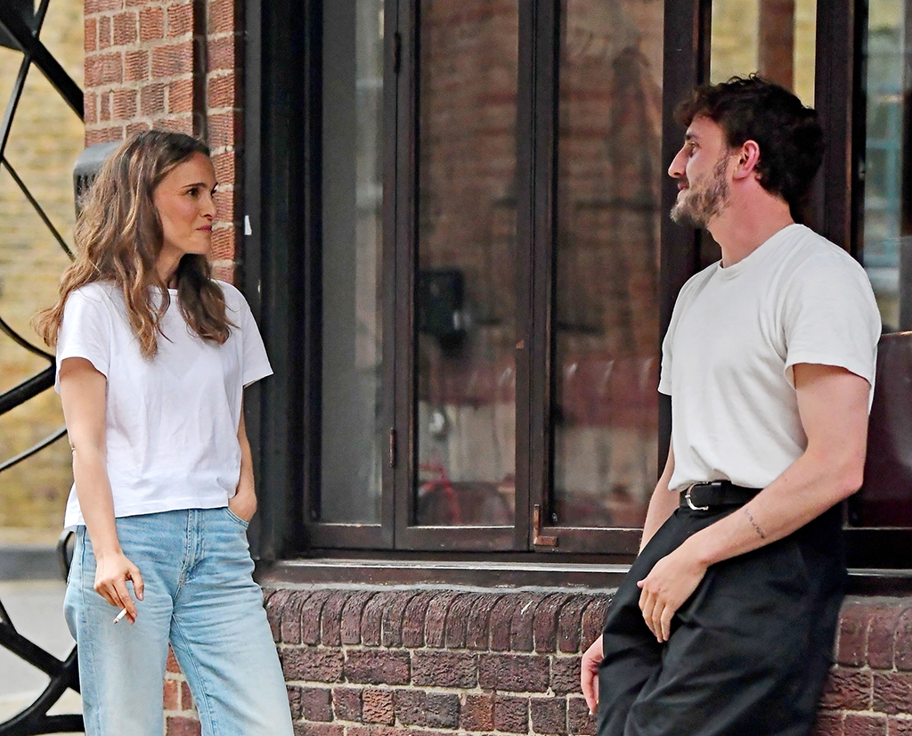 Natalie Portman Hangs Out With Paul Mescal During London Outing