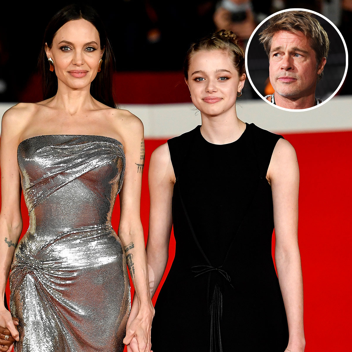 Angelina Jolie, Shiloh Jolie-Pitt, Brad Pitt