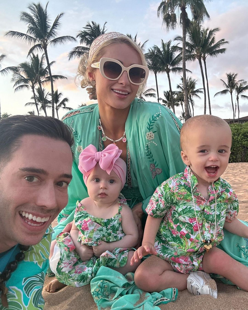 Photos from Paris Hilton's Family Photos With Her Kids