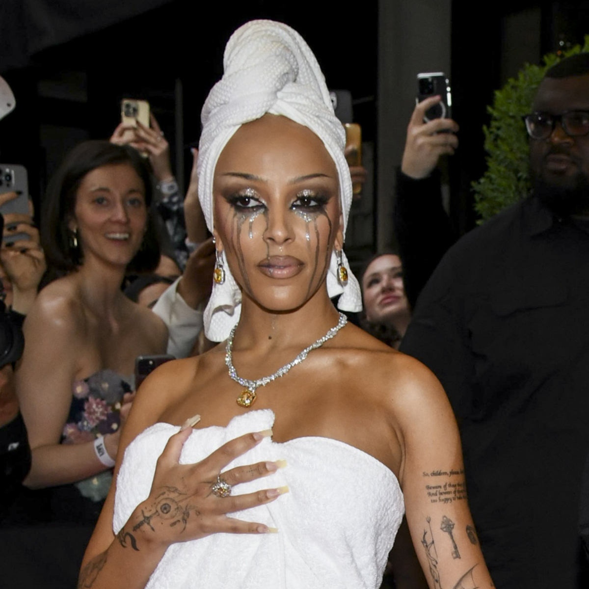 Doja Cat Is Essentially Naked in 2024 Met Gala After-Party Look