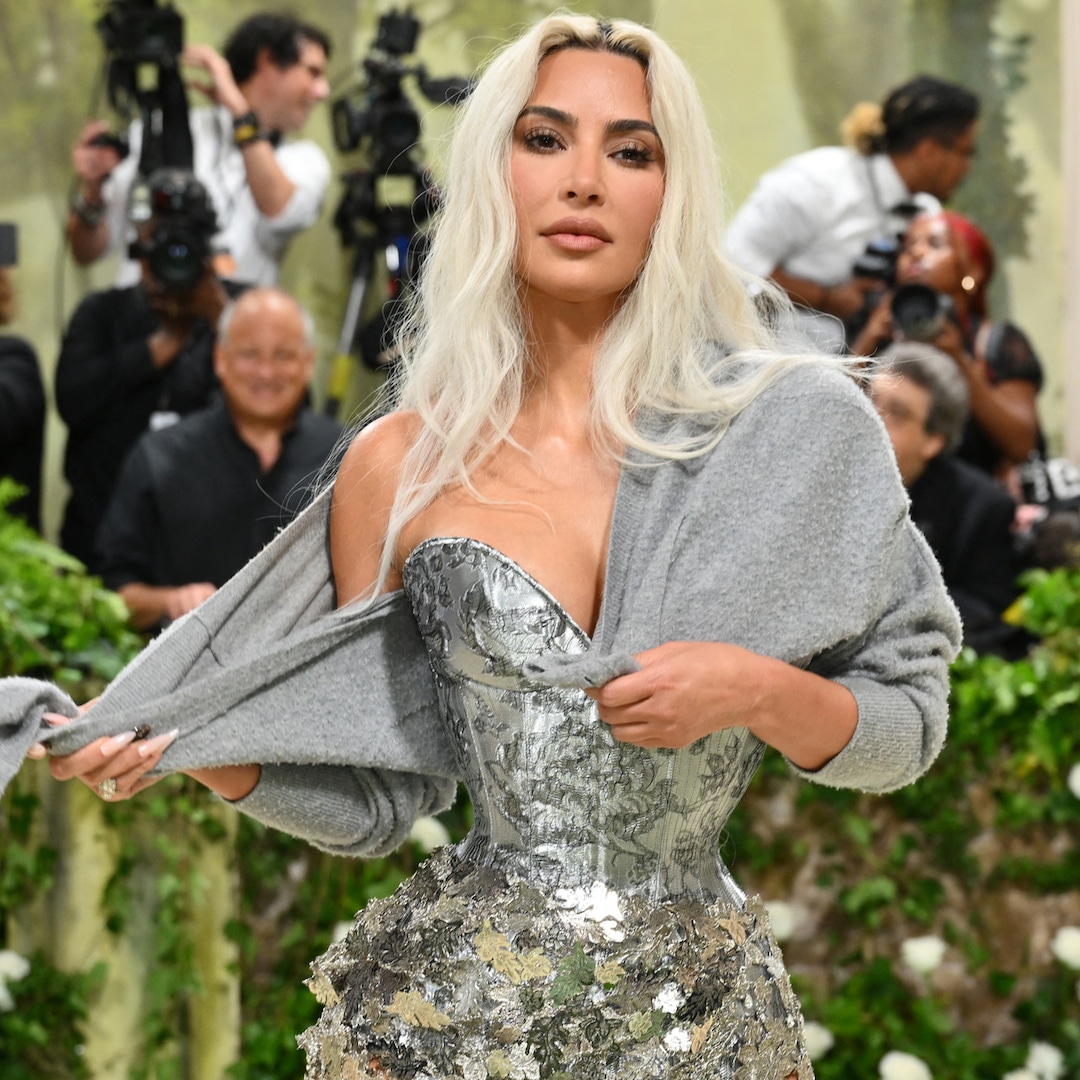 Kim Kardashian’s Met Gala Glam Came Together Seconds Before Red Carpet