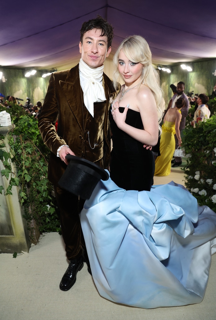 Sabrina Carpenter, Barry Keoghan Make Sly Red Carpet Debut at Met Gala