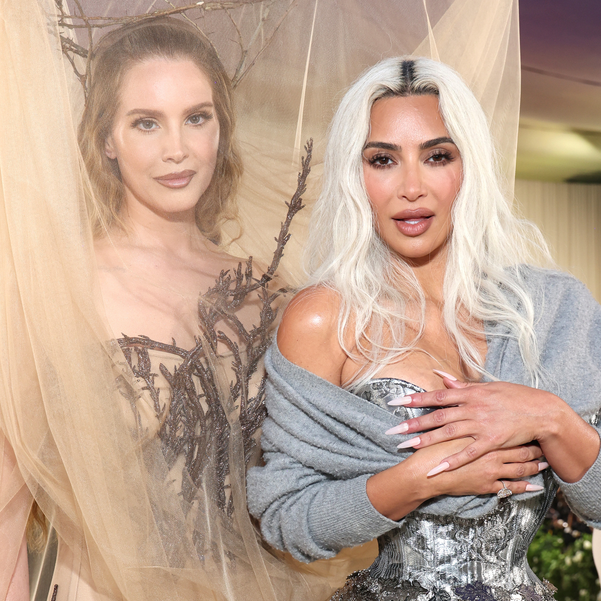 How Kim Kardashian & Lana Del Rey Became Unexpected Duo at Met Gala