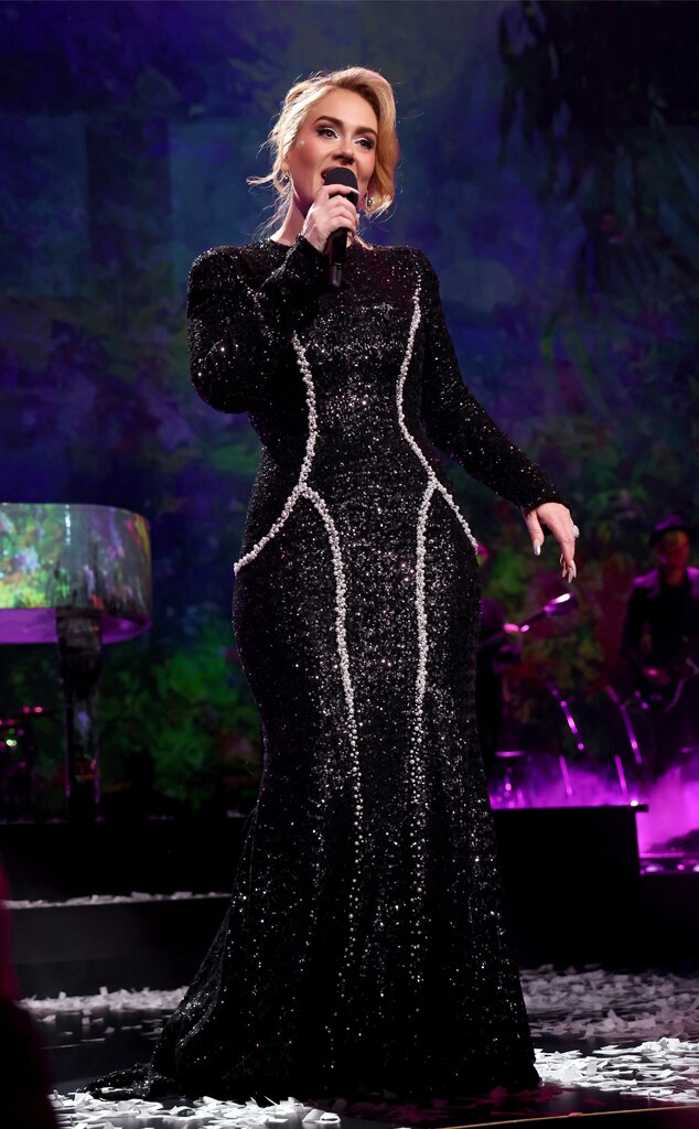 Adele Makes Cheeky Comment About Her Spanx Being Too Small