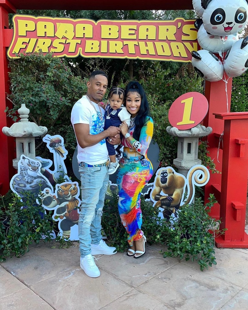 Nicki Minaj, Kenneth Petty, Son, Papa Bear