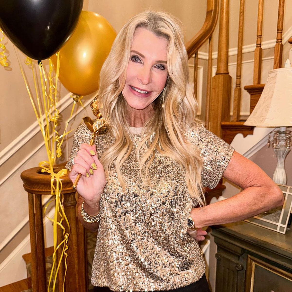 Golden Bachelorette's Joan Vassos Prepares for Her Rosy Journey