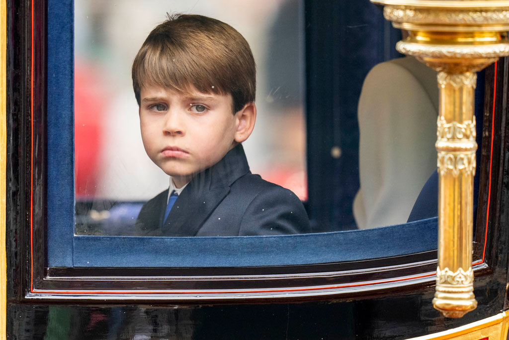 Prince Louis, Trooping the Colour 2024