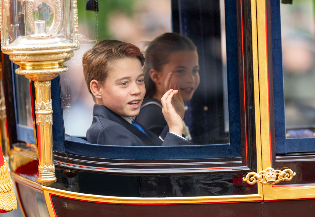 Prince George, Princess Charlotte, Trooping the Colour 2024