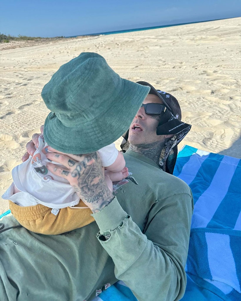 Travis Barker, Rocky Thirteen Barker, Father's Day 2024, Instagram