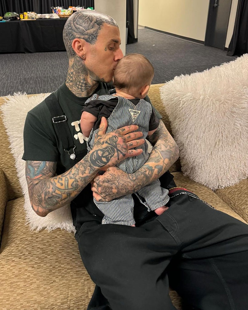 Travis Barker, Rocky Thirteen Barker, Father's Day 2024, Instagram