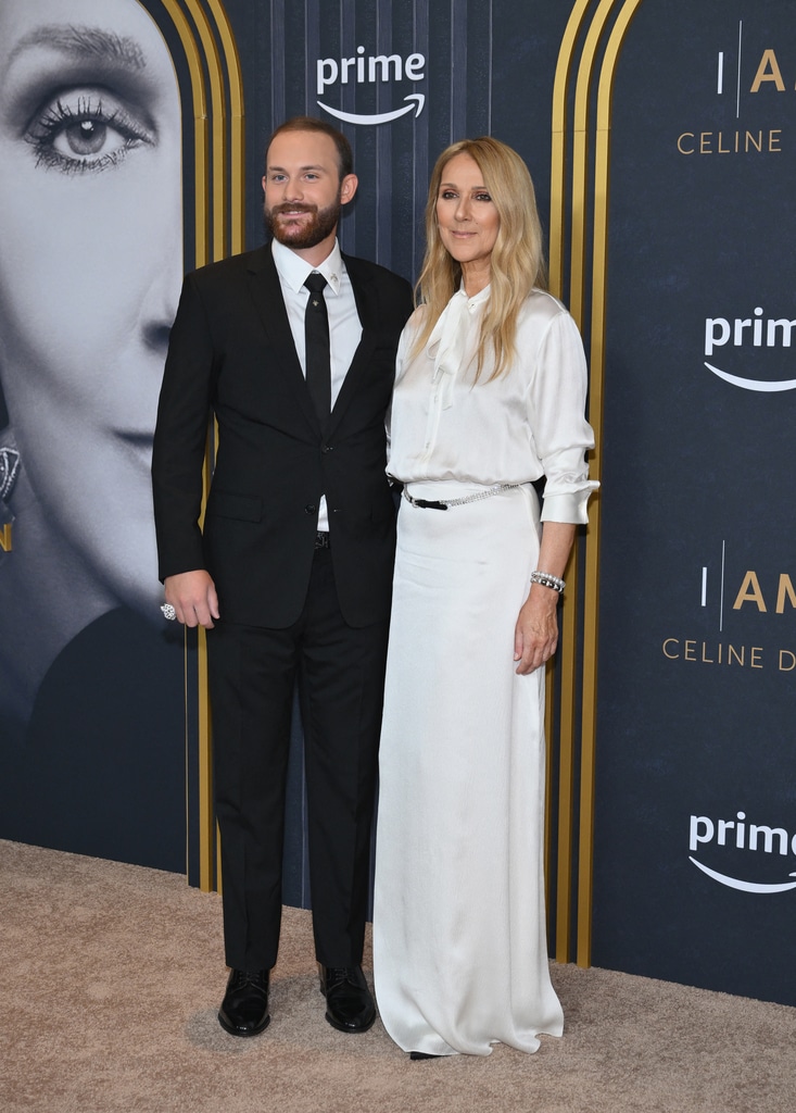 Céline Dion Makes Rare Red Carpet Appearance With Son Rene-Charles