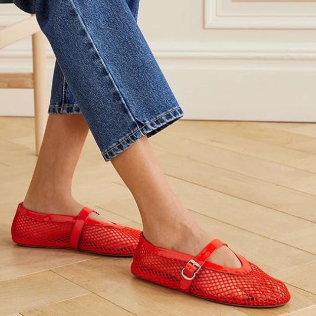 Mesh Ballet Flats Are Everywhere Right Now, These Are All