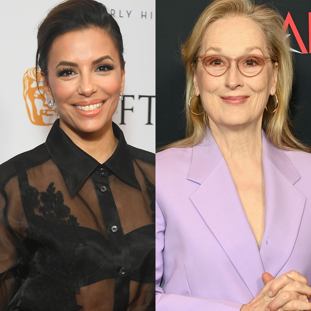 Eva Longoria Shares How Meryl Streep “Confused” Costars With Their Cousin Connection – E! Online Eva Longoria Shares How Meryl Streep “Confused” Costars With Their Cousin Connection – E! Online