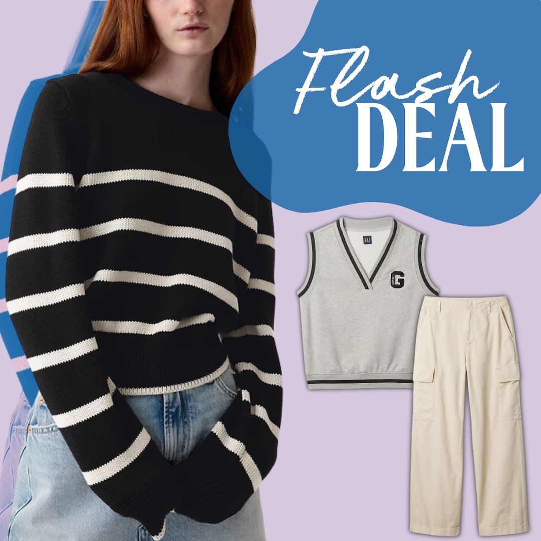 Don’t Miss GAP’s Limited-Time Extra 50% Off Sale:  Sweaters,  Cargos & More – E! Online Don’t Miss GAP’s Limited-Time Extra 50% Off Sale:  Sweaters,  Cargos & More – E! Online
