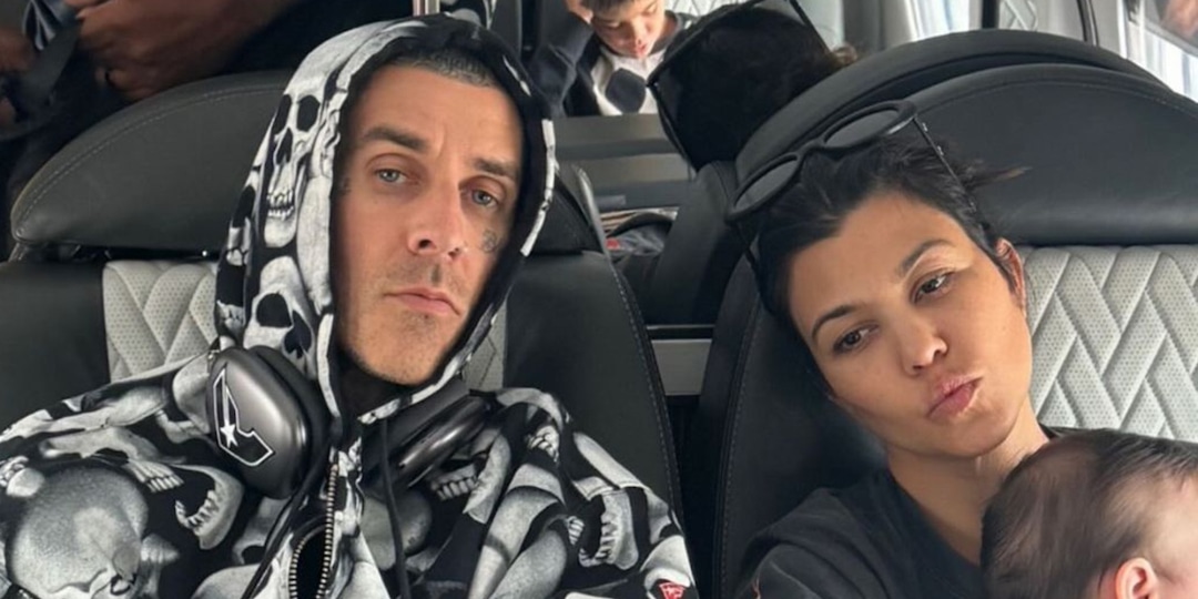 Kourtney Kardashian's Son Rocky Following in His Dad's Footsteps