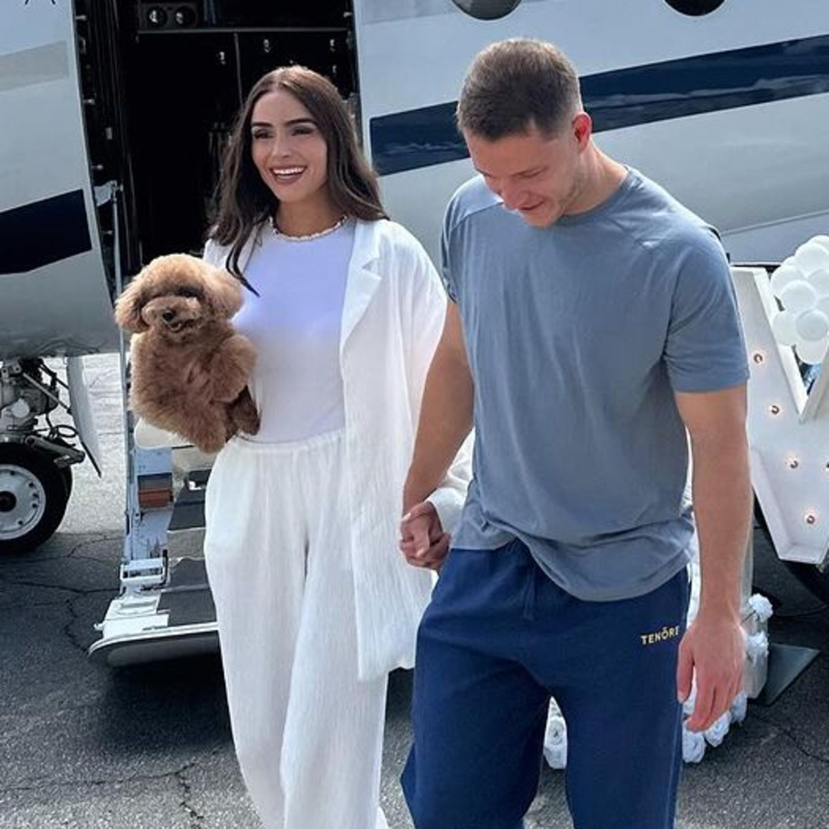 Photos from Inside Olivia Culpo and Christian McCaffrey's Wedding Week ...