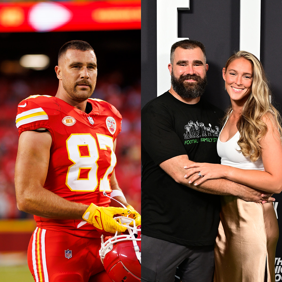 Travis Kelce Reacts to Jason & Kylie…