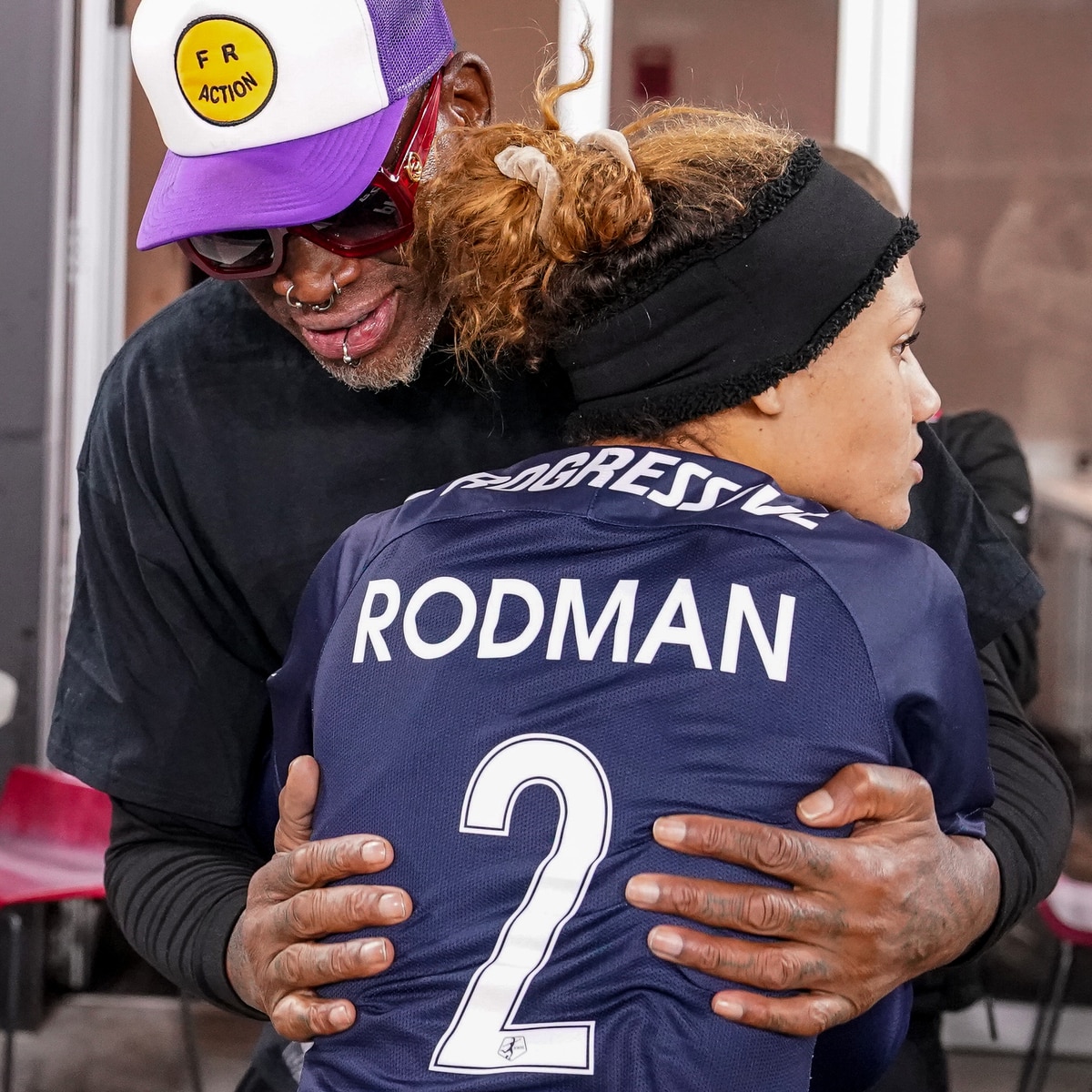 Dennis Rodman, Trinity Rodman, Athletes and Sports Star Kids