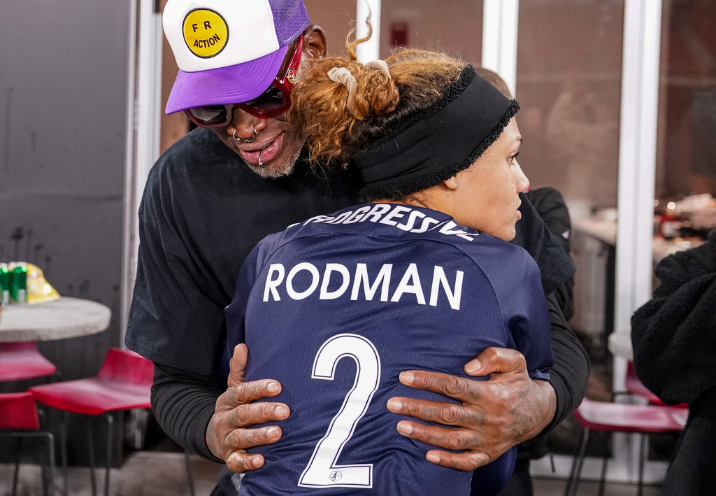 Dennis Rodman, Trinity Rodman, Athletes and Sports Star Kids 