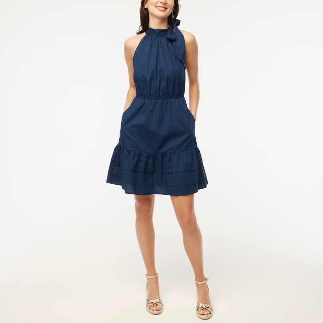 j crew factory blue dress J.Crew Factory main image 1