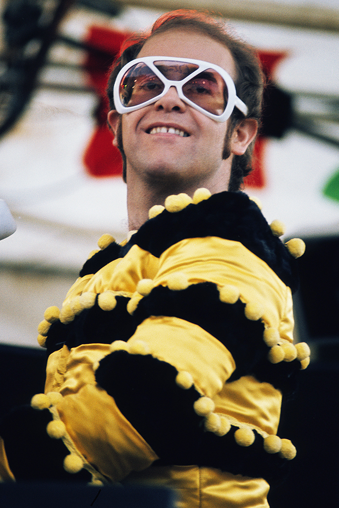 Elton John, 1974, through the years