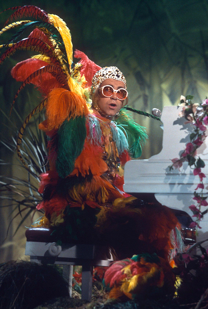 Elton John, 1977, through the years