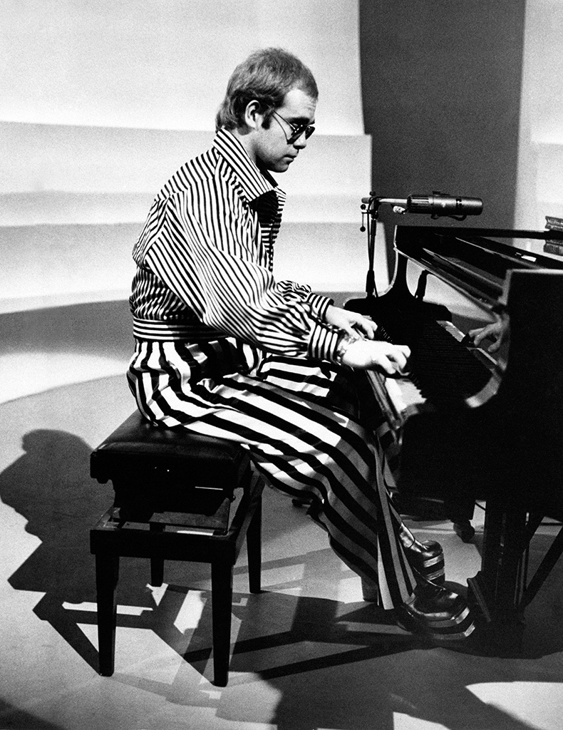 Elton John, 1973, through the years