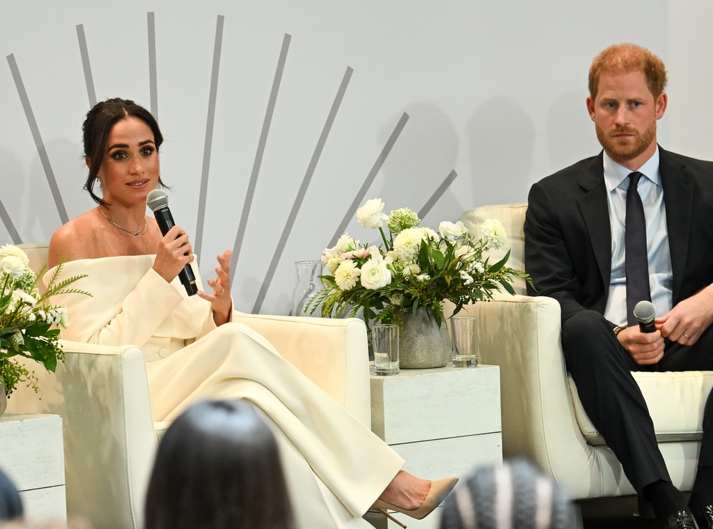 Meghan Markle conta que ela, o príncipe Harry ajudou a filha a encontrar sua voz