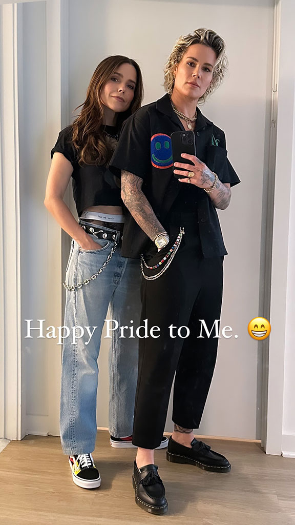 Sophia Bush, Ashlyn Harris, Instagram, 2024