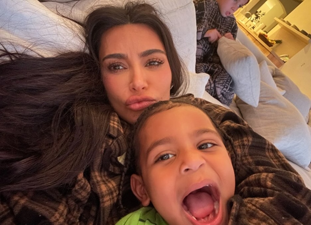 Kim Kardashian Says Her Four Kids Try to Set Her Up on Dates