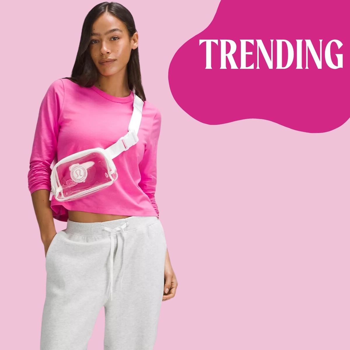 Lululemon Drops a Clear, Stadium-Ready Version of Its Iconic Belt Bag