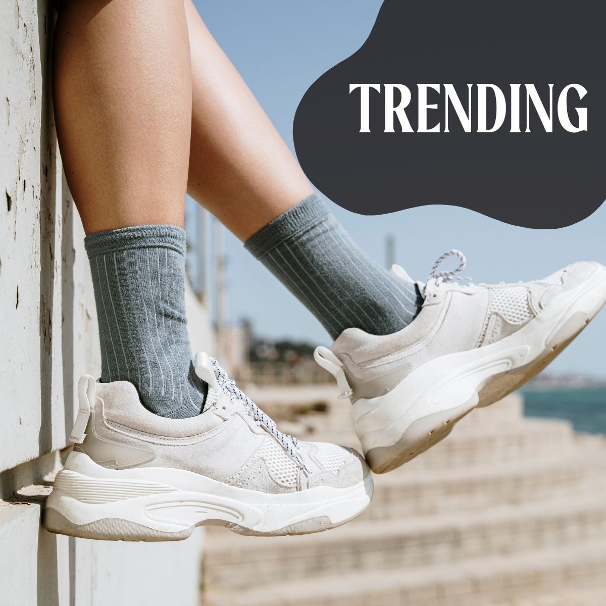 How to Style the Crew Socks Trend That Gen Z Is Obsessed With | 98.5 ...