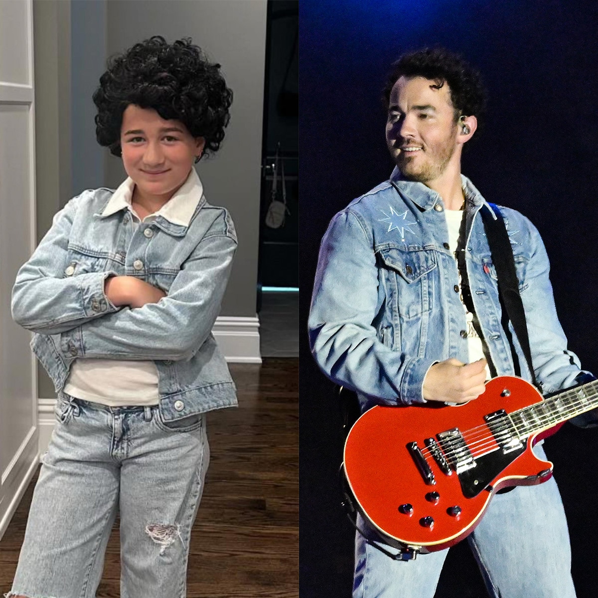 See Kevin Jonas’ 10-Year-Old Daughter Alena Transformed As His Mini-Me