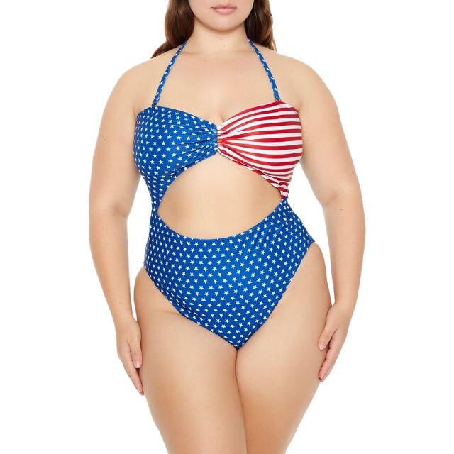 Plus size one vintage piece swimsuits forever 21