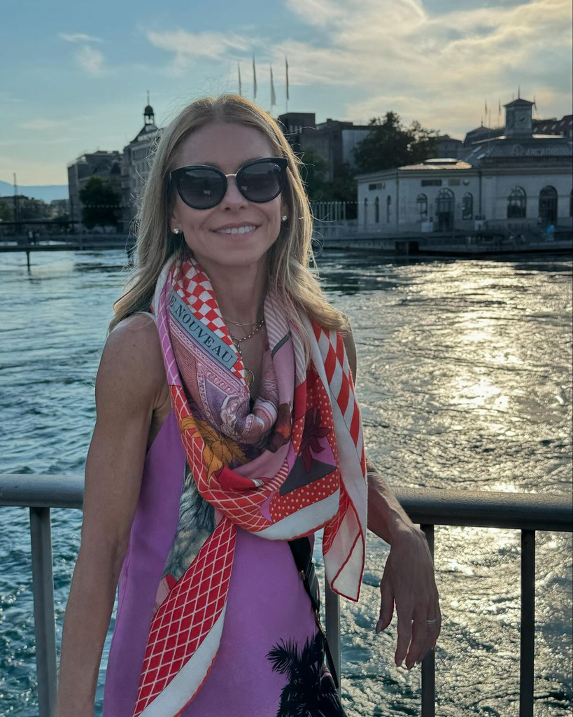 Kelly Ripa and Mark Consuelos' 2024 Summer Vacation in Switzerland