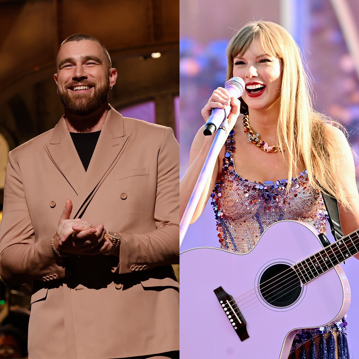 Taylor Swift가 Eras 투어에서 Travis Kelce의 NFL 우승을 축하한 방법